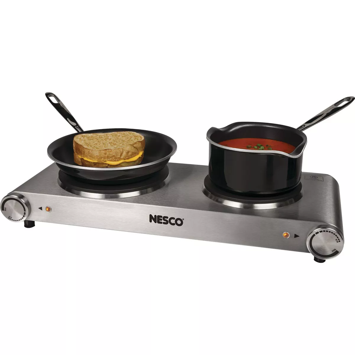 Nesco Double Hot Plate with Die Cast Burner - photo 4