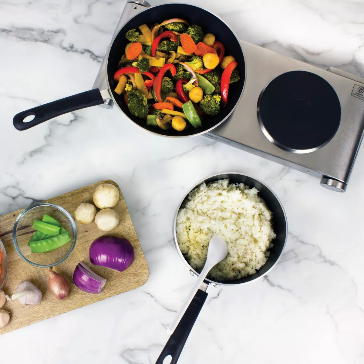 Nesco Double Hot Plate with Die Cast Burner - photo 2