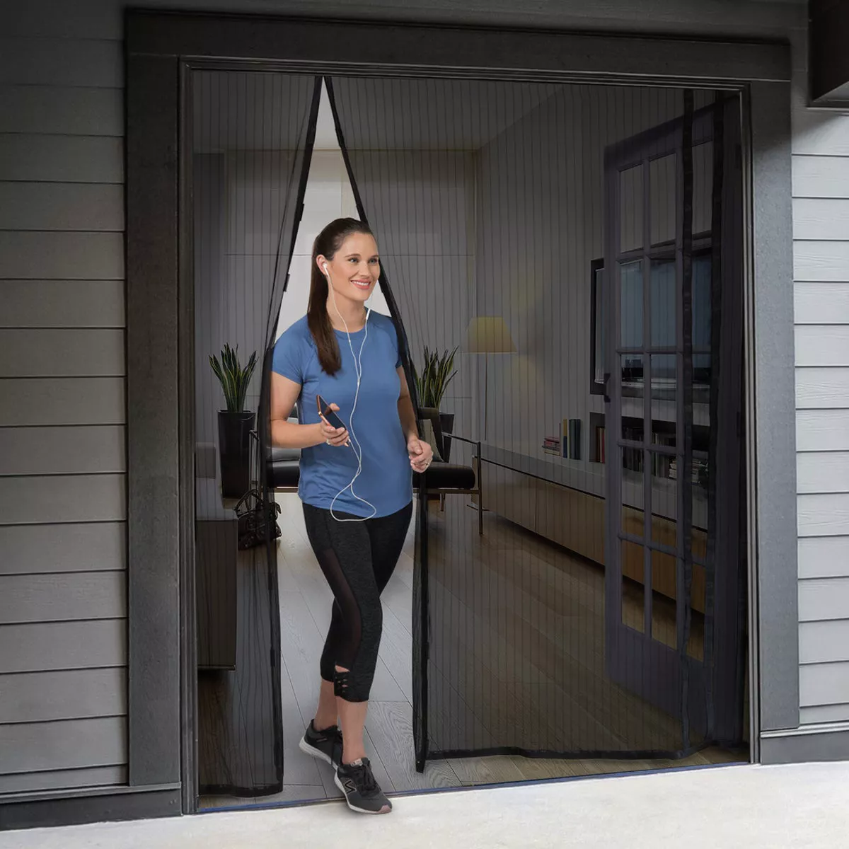 Magic Mesh Double Screen Door - photo 2