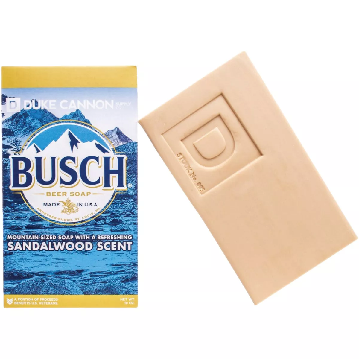 Duke Cannon 10 Oz. Busch Beer Bar Soap - photo 2