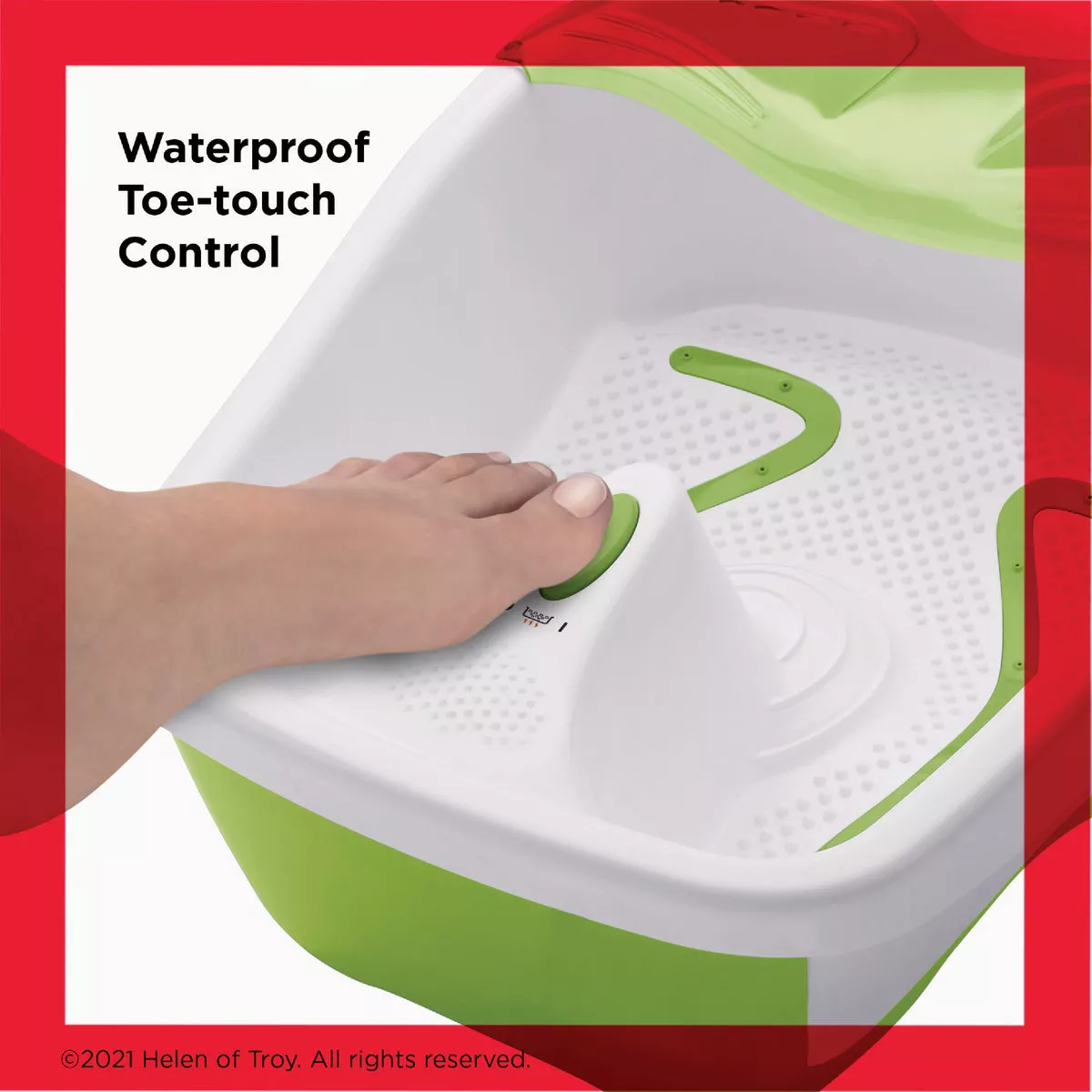 Revlon Bubbling Toe-Touch Foot Spa - photo 2