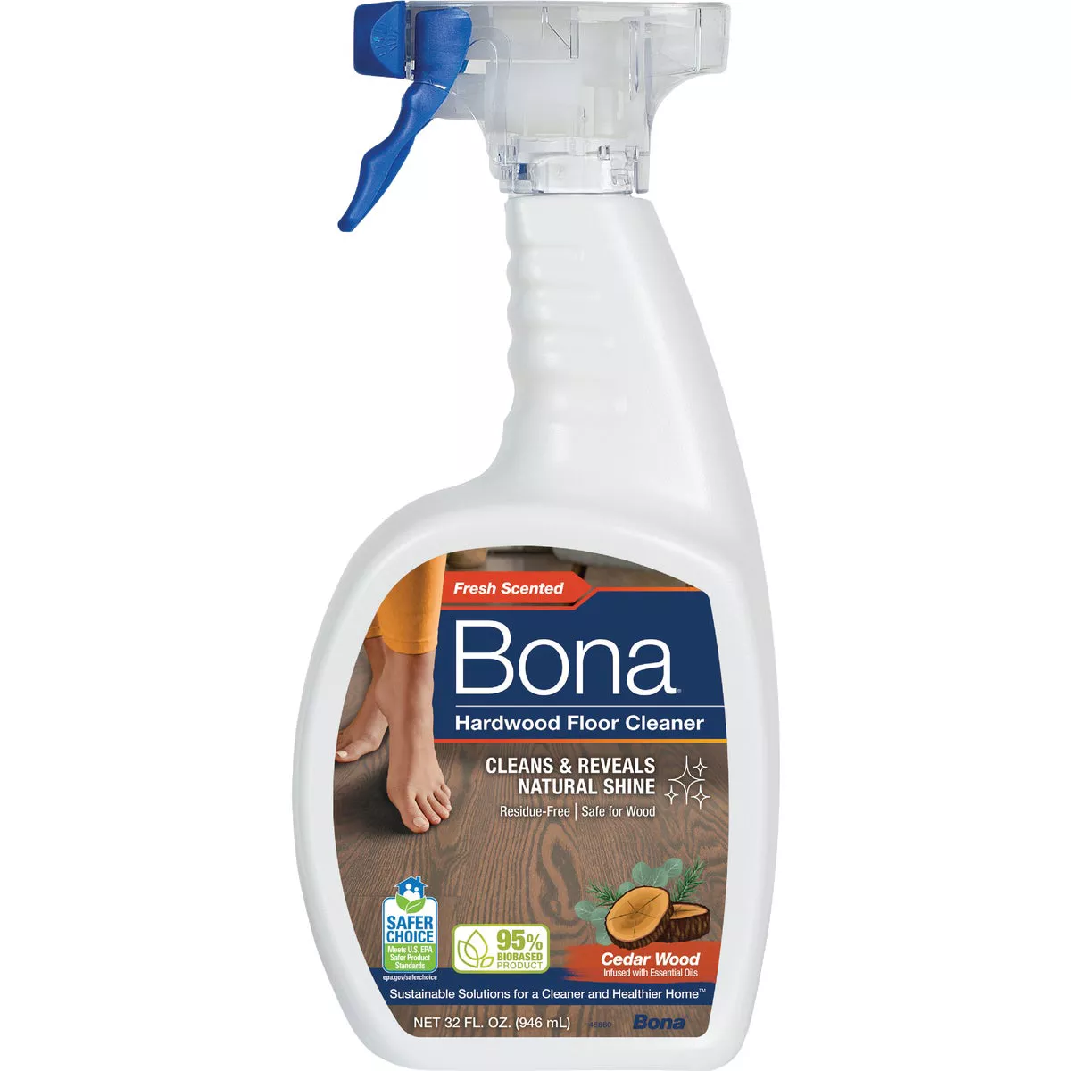 Bona 36 Oz. Cedarwood Scented Hardwood Floor Cleaner