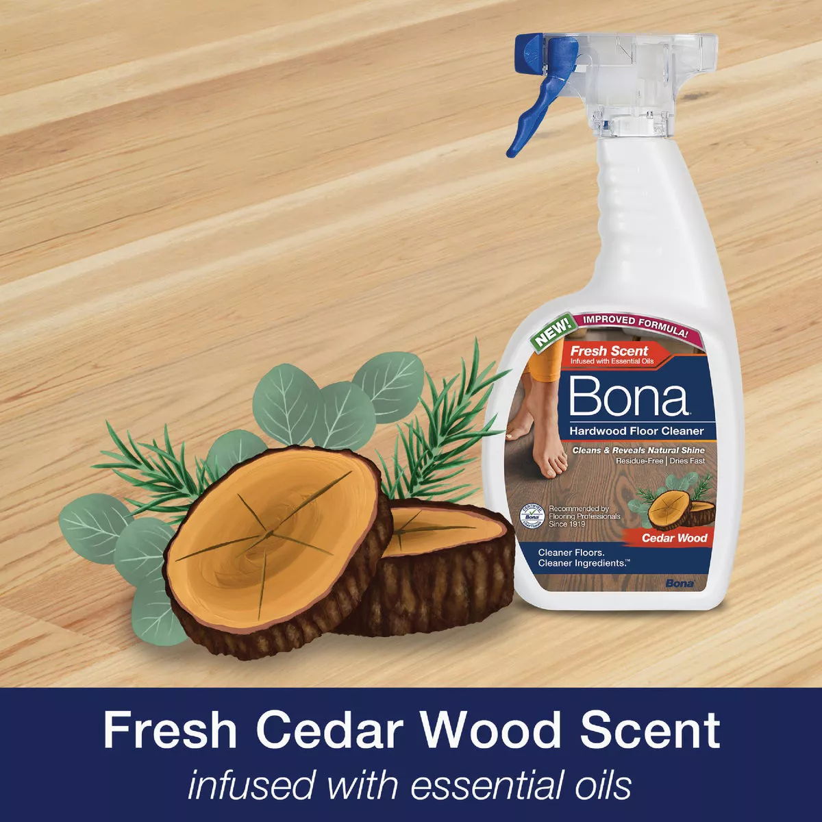 Bona 36 Oz. Cedarwood Scented Hardwood Floor Cleaner - photo 8