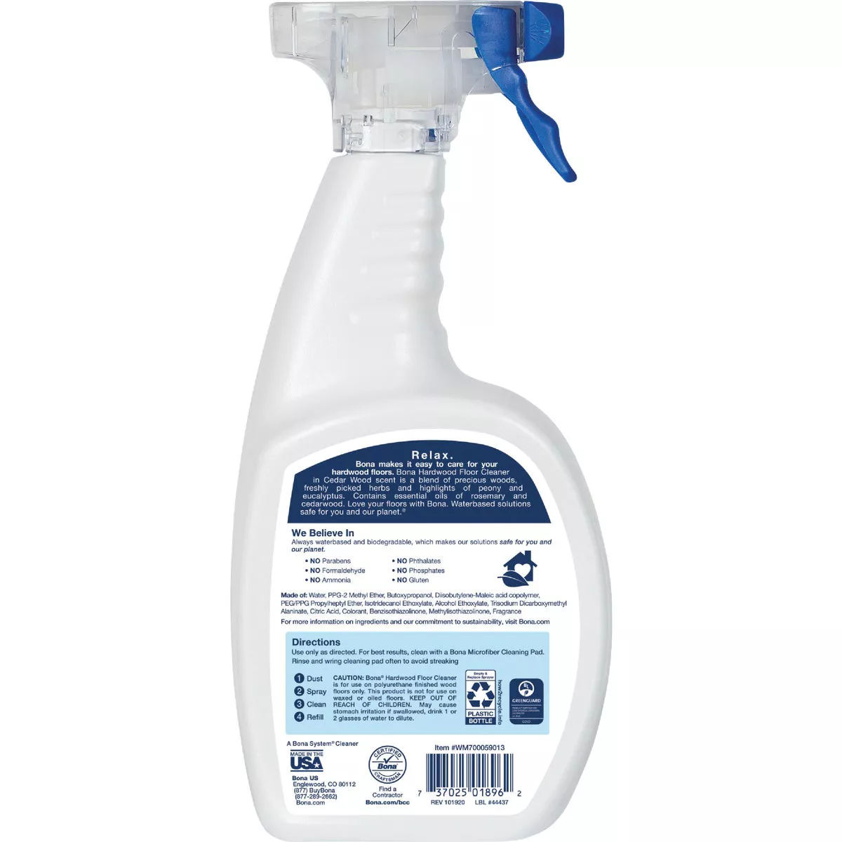 Bona 36 Oz. Cedarwood Scented Hardwood Floor Cleaner - photo 2