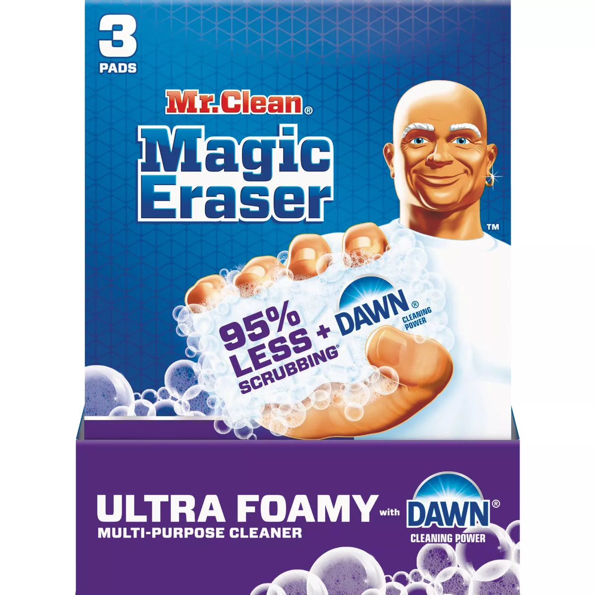 Mr. Clean Magic Eraser Ultra Foamy + Dawn Multi-Purpose Cleansing Pad (3-Count) - photo 2