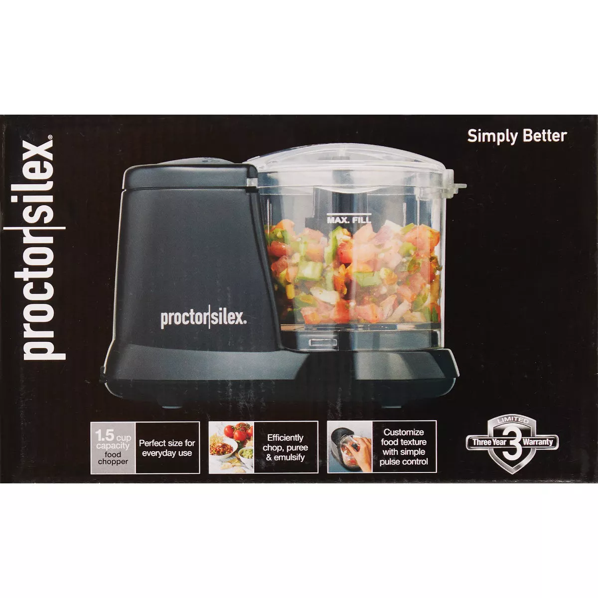 Proctor Silex 1.5 Cup Food Chopper - photo 2