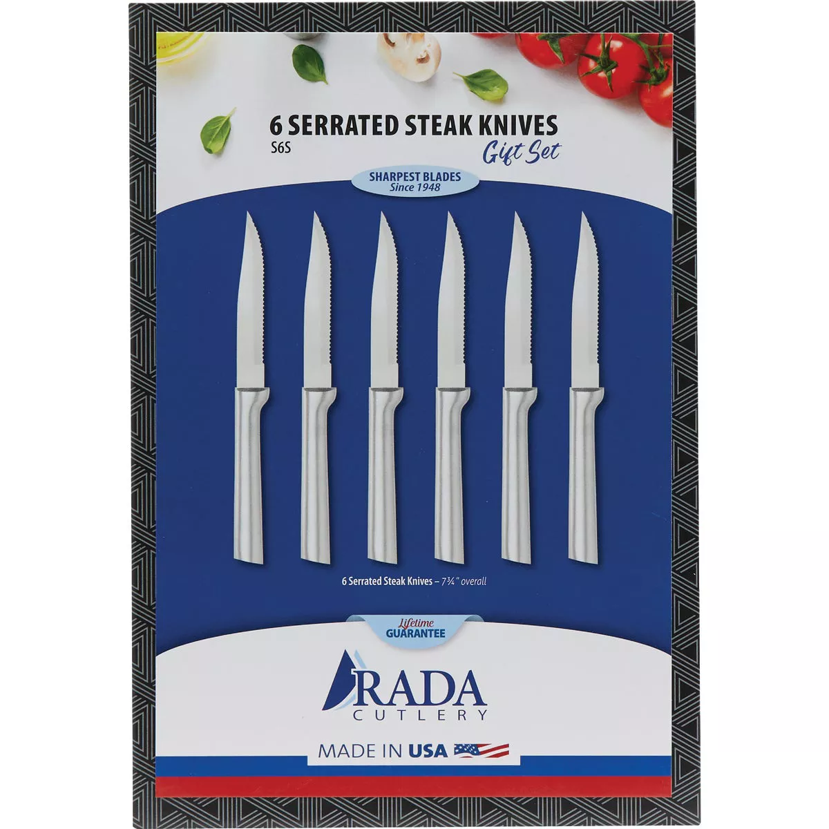 Outlets RADA S6S SIX SERRATED STEAK KNIVES GIFT