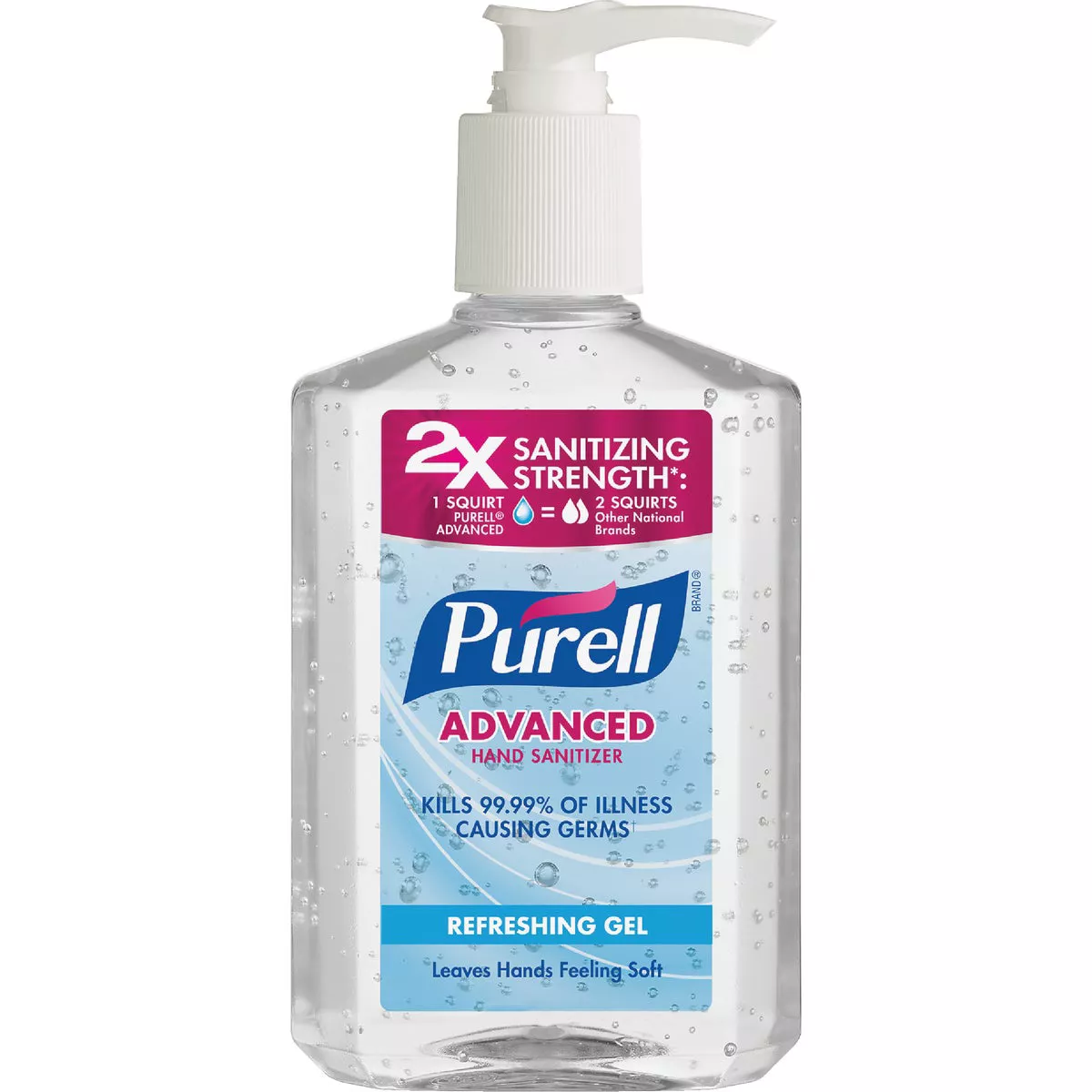 Purell 12 Oz. Advanced Hand Sanitizer Refreshing Gel Pump Bottle