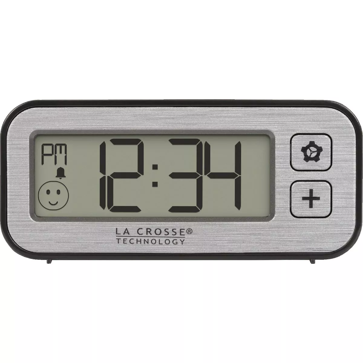 La Crosse Technology Mini Digital Clock Thermometer with Comfort Meter - photo 2
