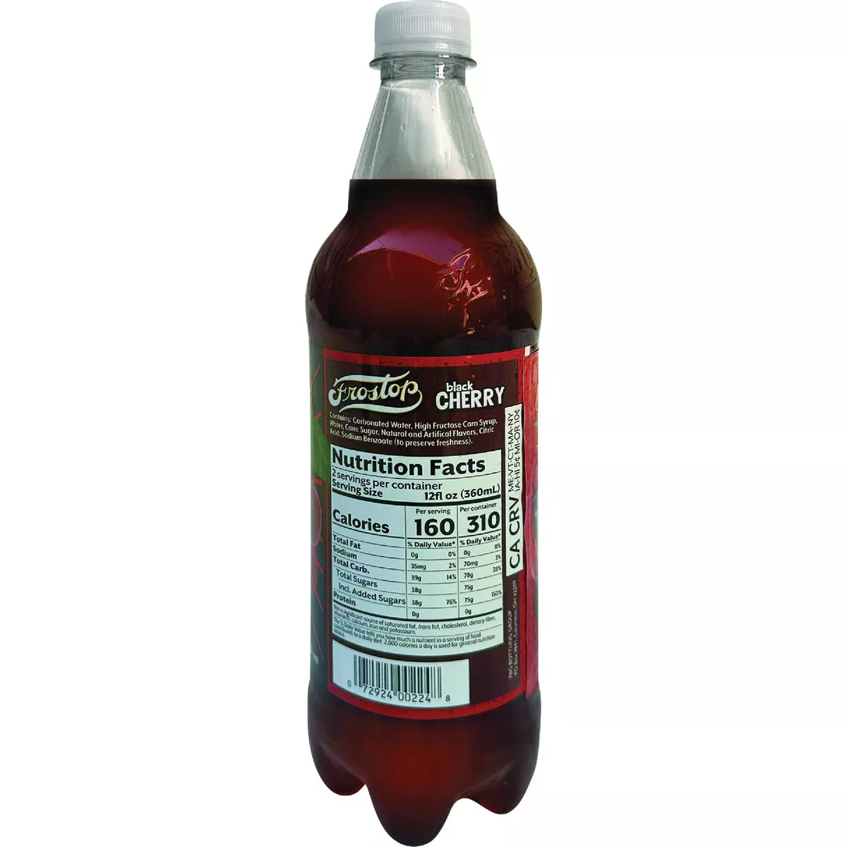 Frostop 24 Oz. Black Cherry Soda - photo 2