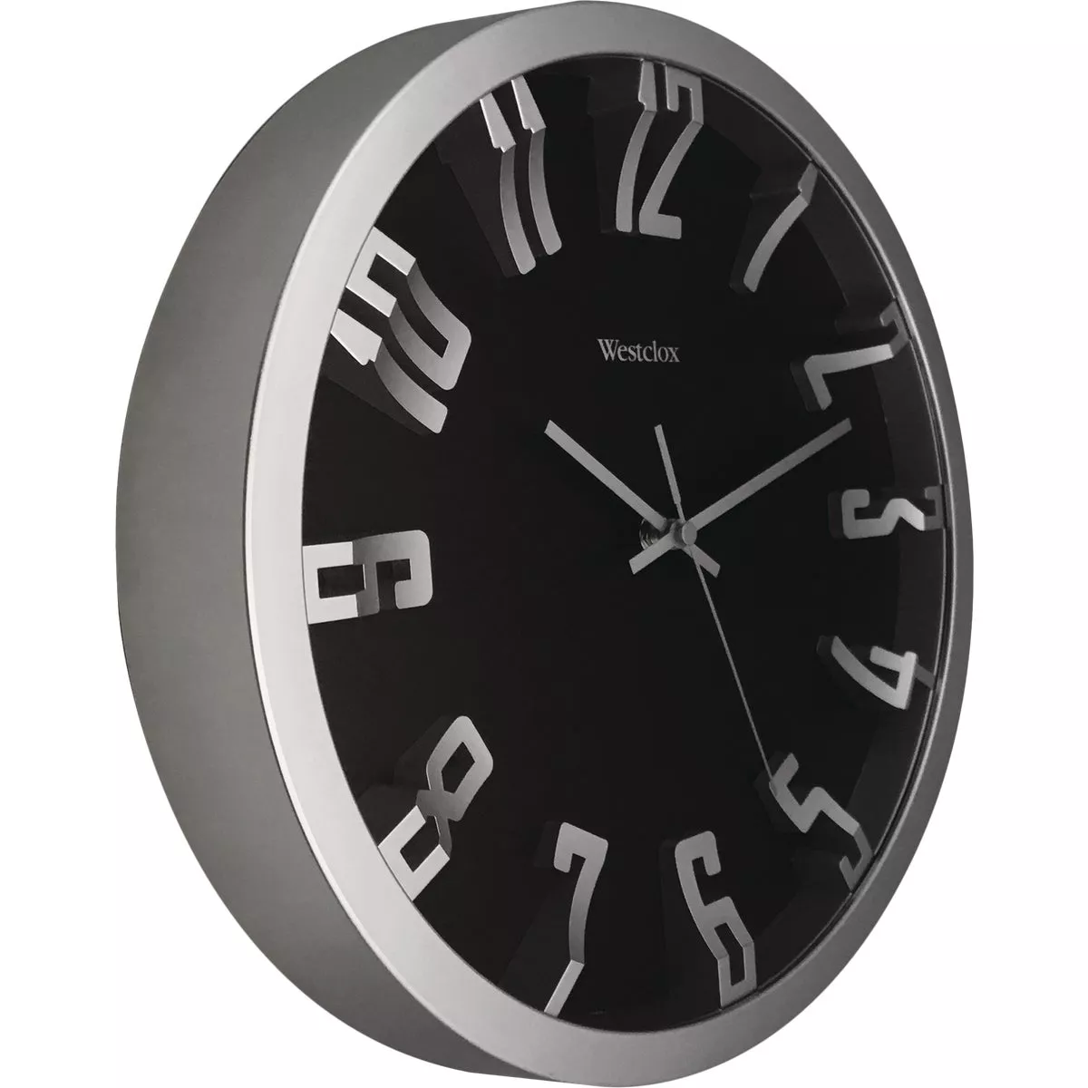 Westclox 12 In. Metallic Silver Wall Clock - photo 3