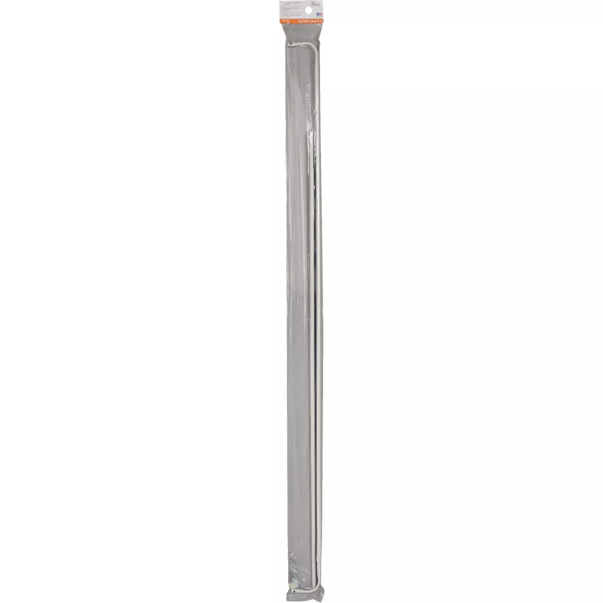 Kenney 84 In. To 120 In. 1 In. Single Curtain Rod, White - photo 2