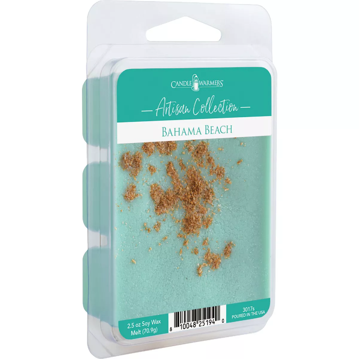 Candle Warmers 2.5 Oz. Artisan Wax Melts Bahama Beach (Sprinkle)