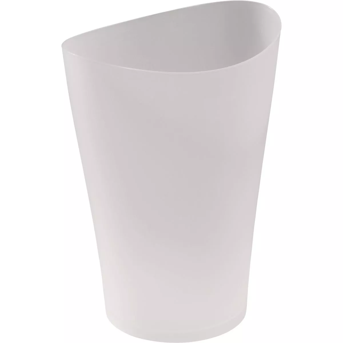 Rubbermaid Spa Works 2.25 Gal. Clear Vanity Wastebasket