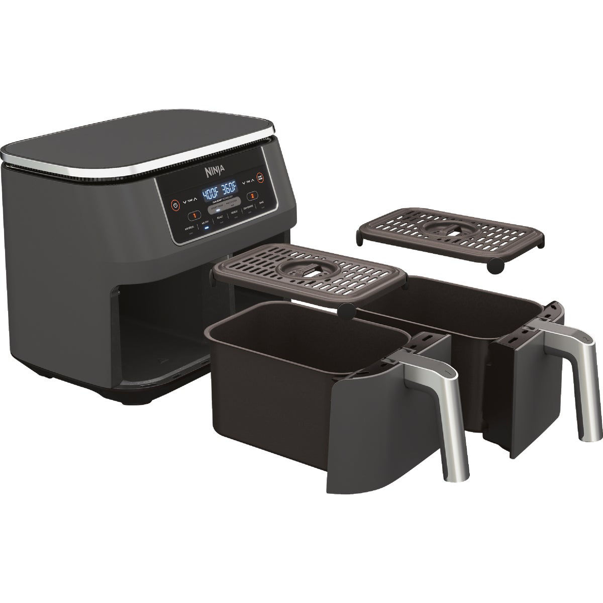 Ninja Foodi 8qt Original Dualzone 2 Basket Air Fryer With 6 Functions -  Dz201 : Target