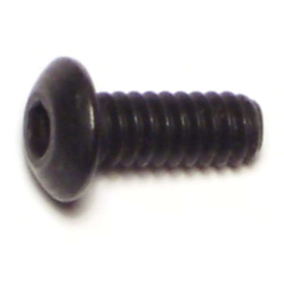 Midwest Fastener #10-24 x 1/2 In. Plain Steel Coarse Thread Button Head Socket Cap Screws
