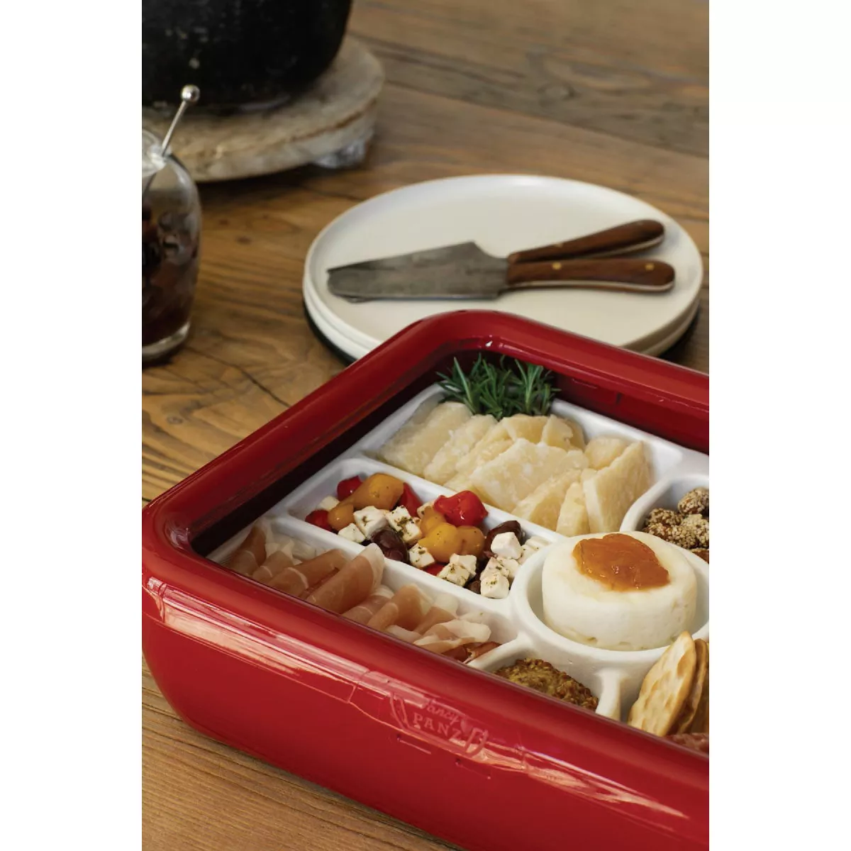Fancy Panz White Charcuterie & Veggie Trayz Insert - photo 2