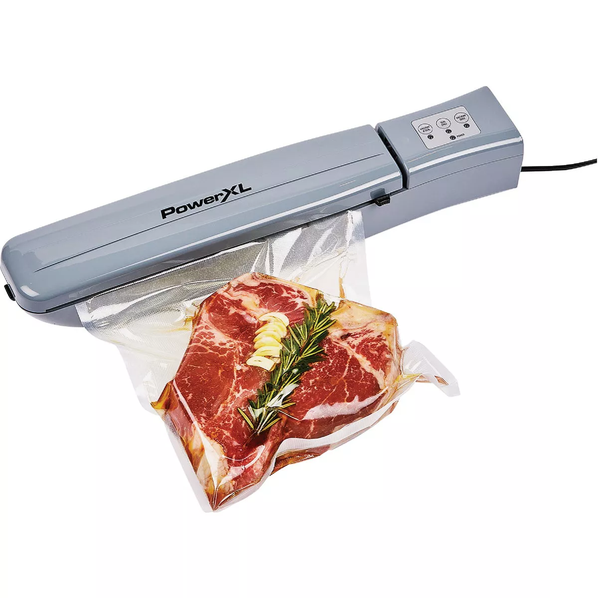 PowerXL Duo Nutrisealer Vacuum Sealer, 6-In-1 Food Storage System