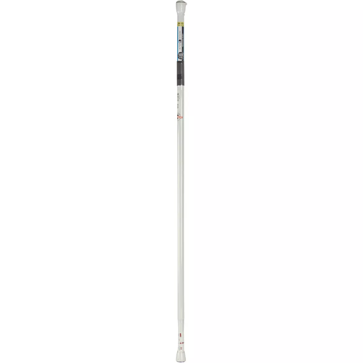 iDesign Cameo Constant Tension 50 In. To 87 In. White Shower Curtain Rod - photo 2