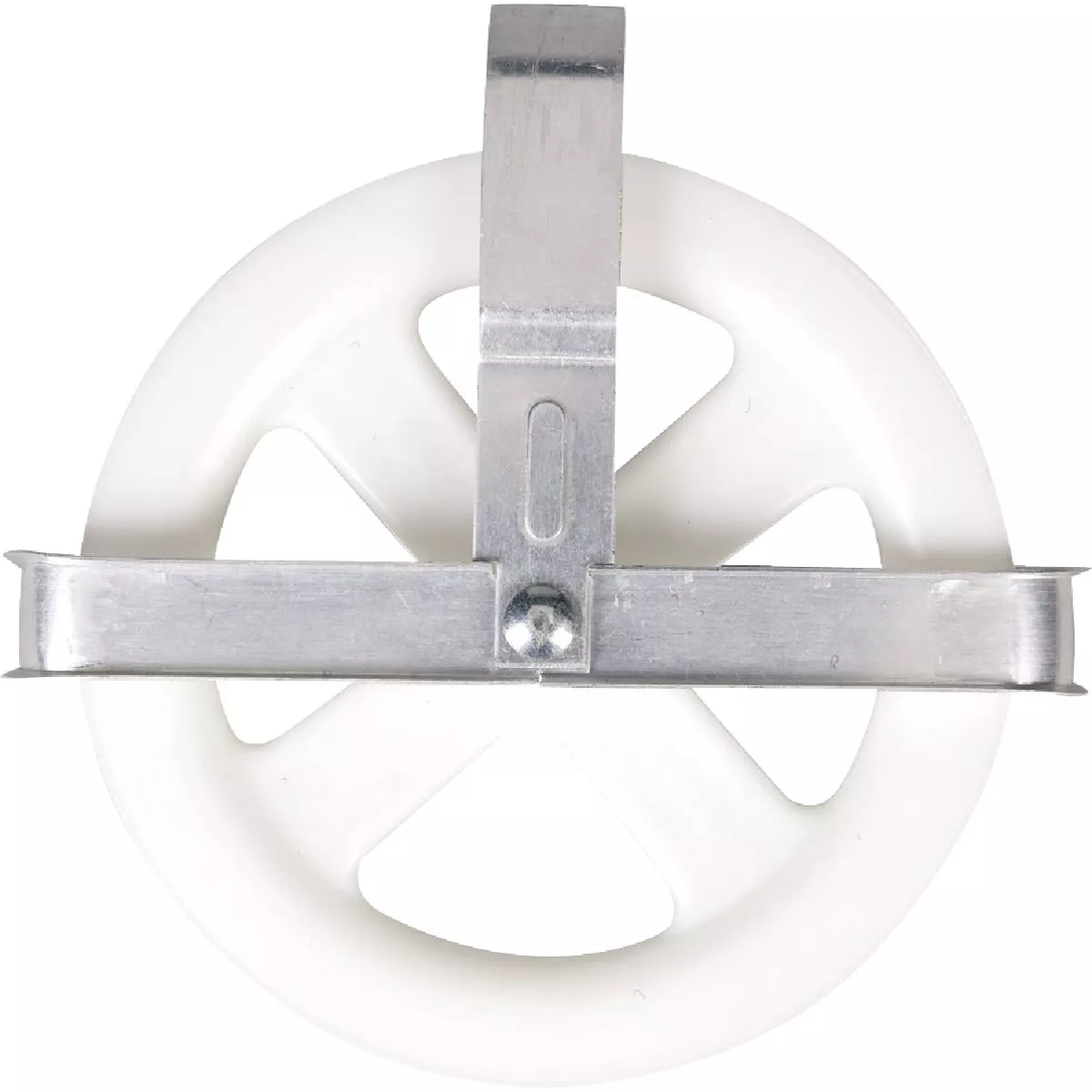 Household Essentials 5 In. Poly Wheel/Aluminum Strap Clothesline Pulley