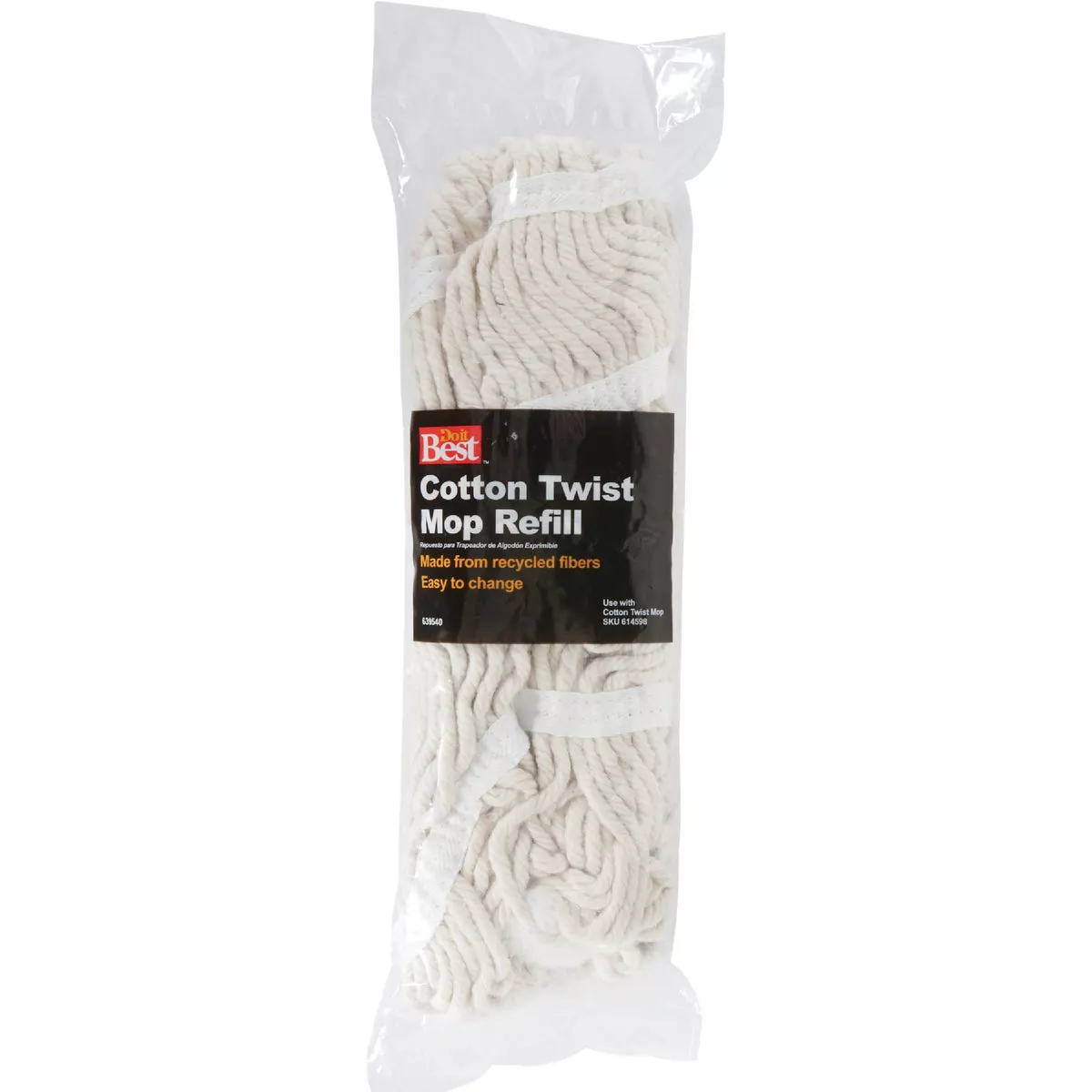 Do it Best 13 In. Cotton Twist Mop Refill