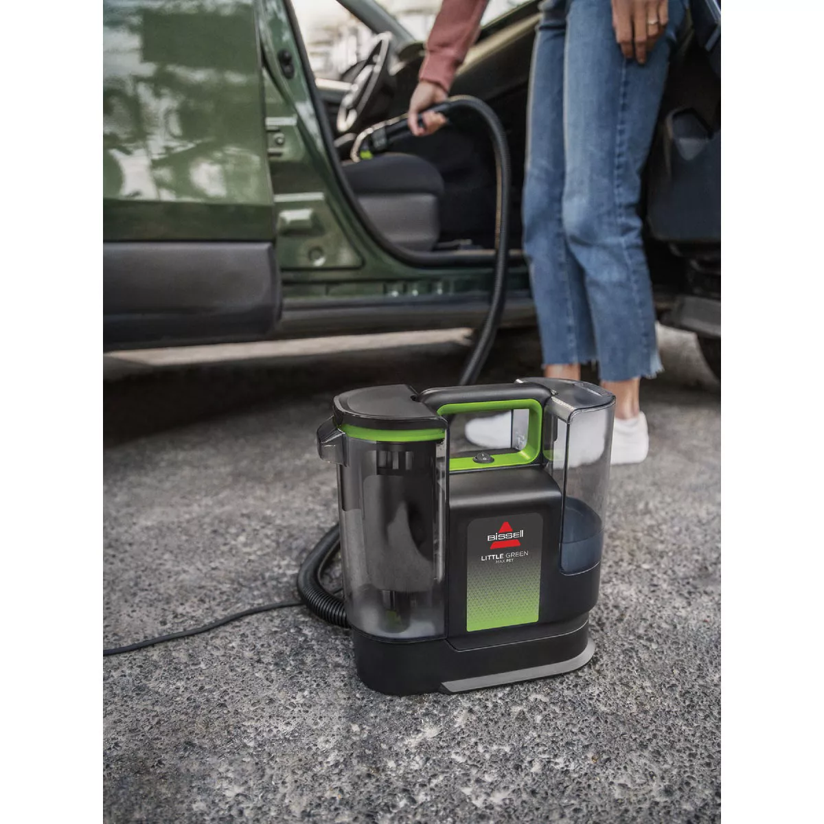 Bissell Little Green Max Pet Portable Carpet Cleaner Machine - photo 2