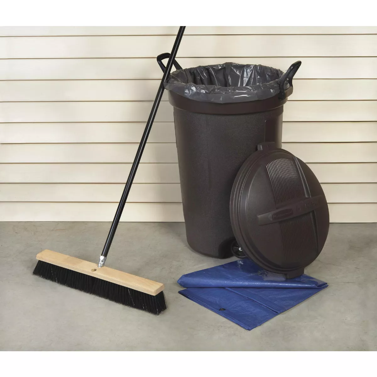 Do it Best 24 In. W. x 60 In. L. Metal Handle All-Purpose Push Broom - photo 4