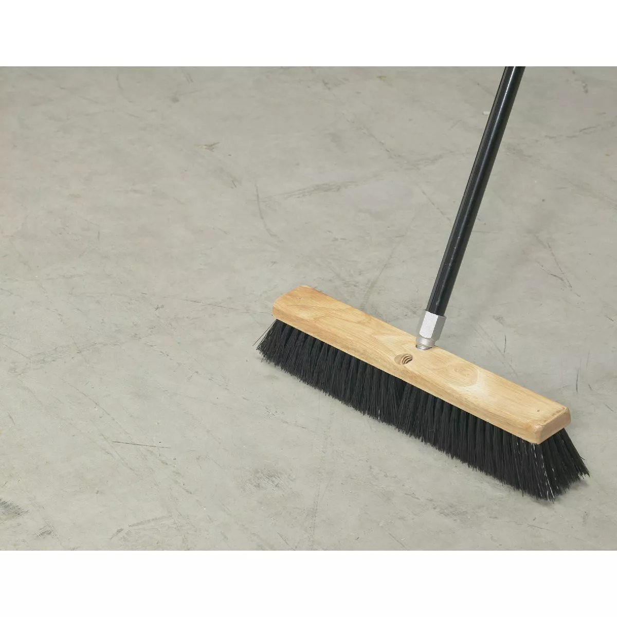 Do it Best 18 In. W. x 60 In. L. Metal Handle All-Purpose Push Broom - photo 3