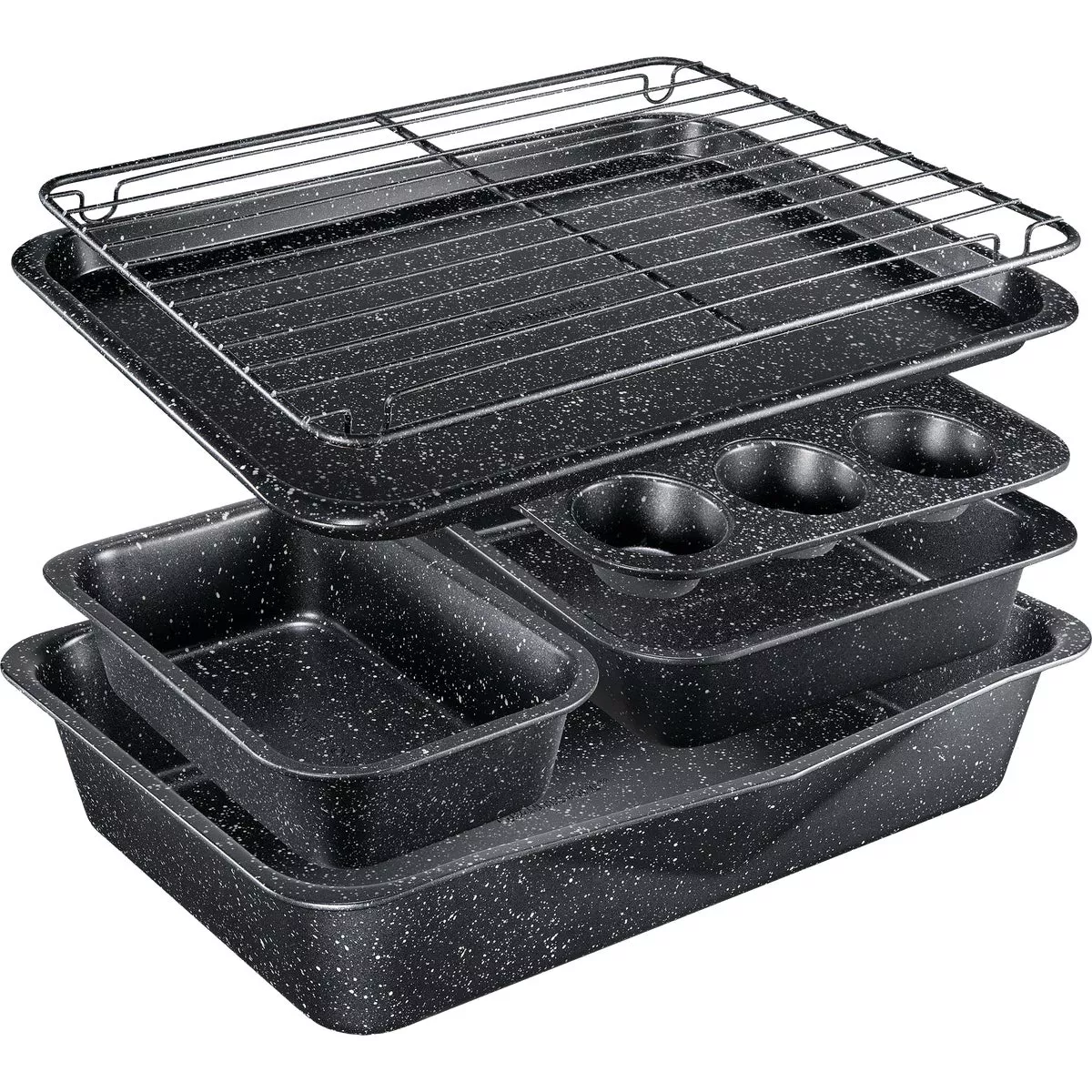 GraniteStone Diamond Stackmaster Non-Stick Bakeware Set (6-Piece) - photo 2