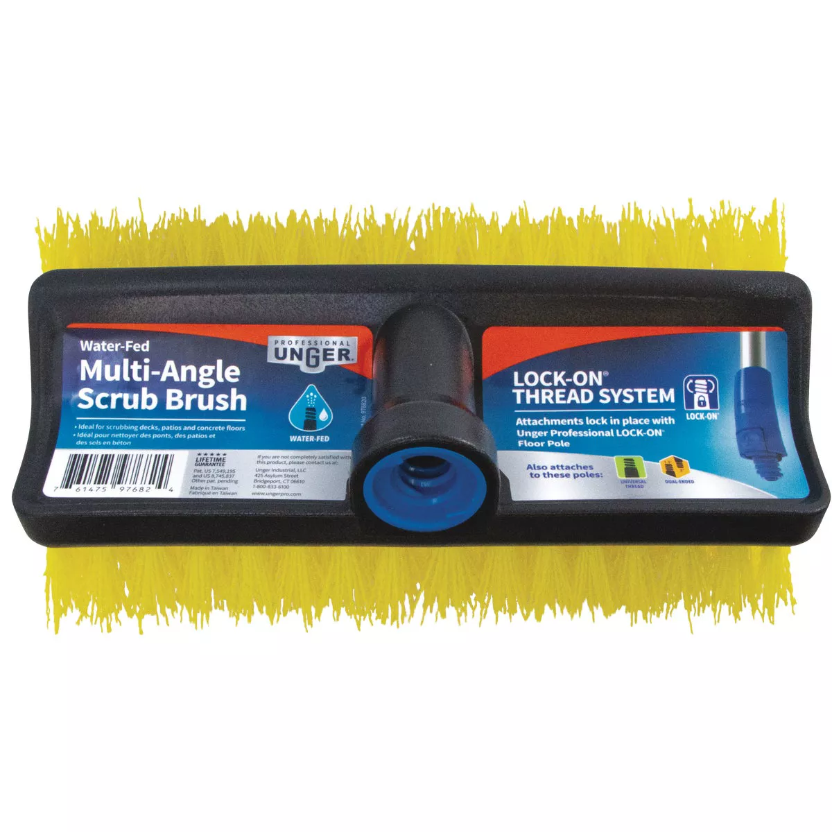 Unger Professional LockOn Stiff Multi-Angle Scrub Brush - photo 3