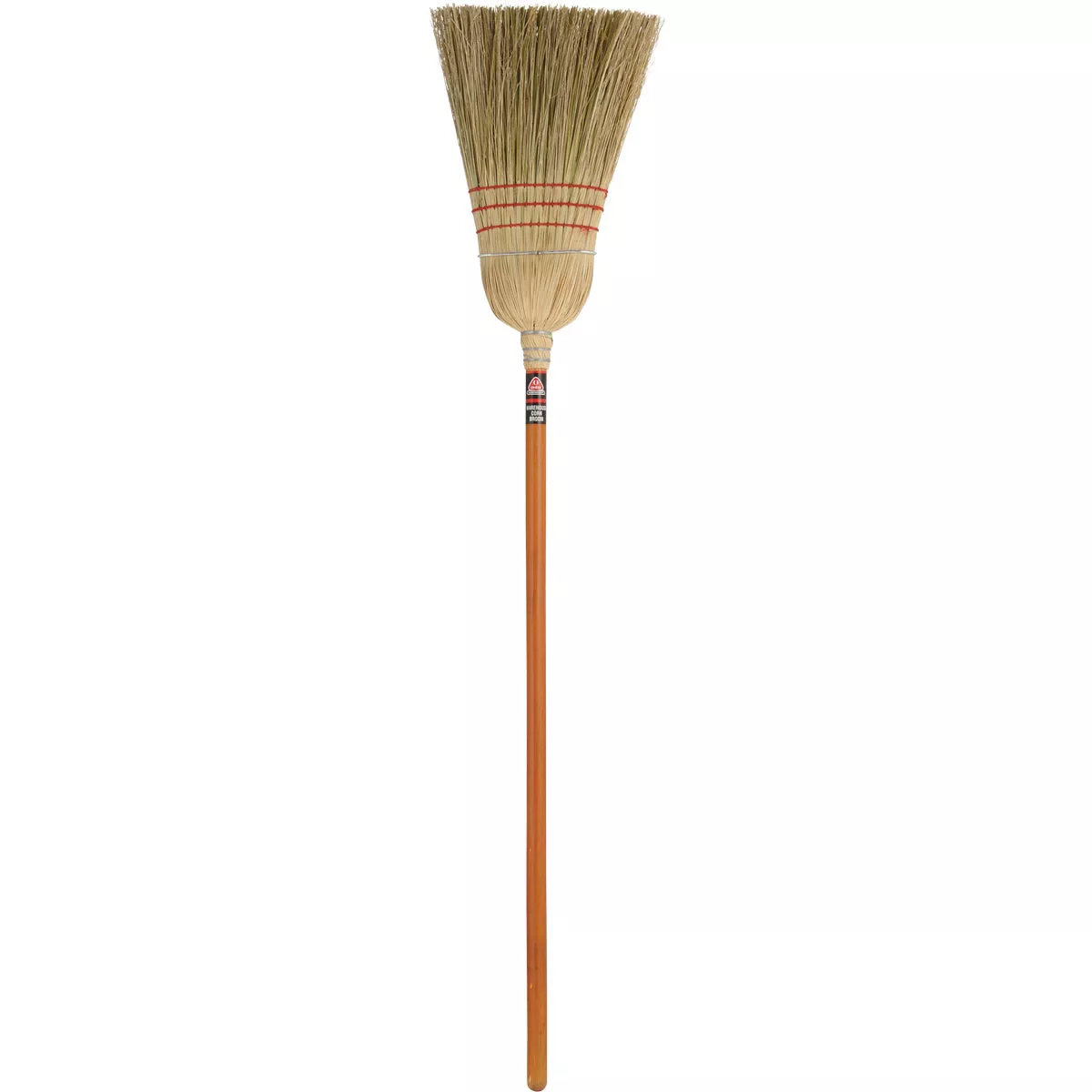 Nexstep 10 In. W. x 56 In. L. Painted Wood Handle Commercial Warehouse Corn Broom - photo 3