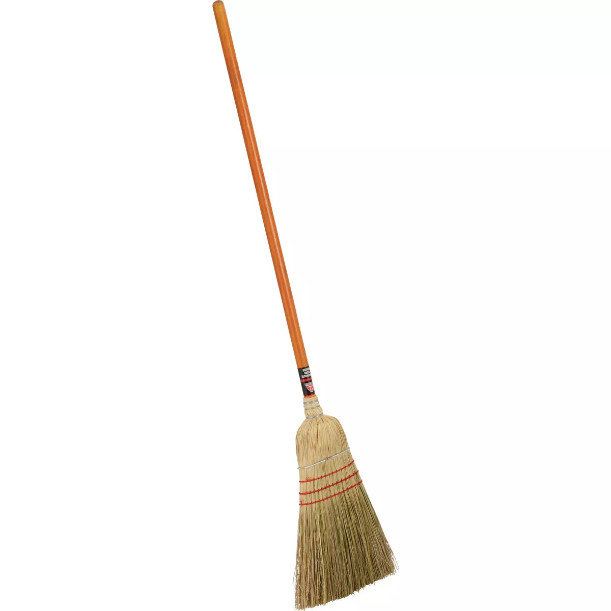 Nexstep 10 In. W. x 56 In. L. Painted Wood Handle Commercial Warehouse Corn Broom - photo 4