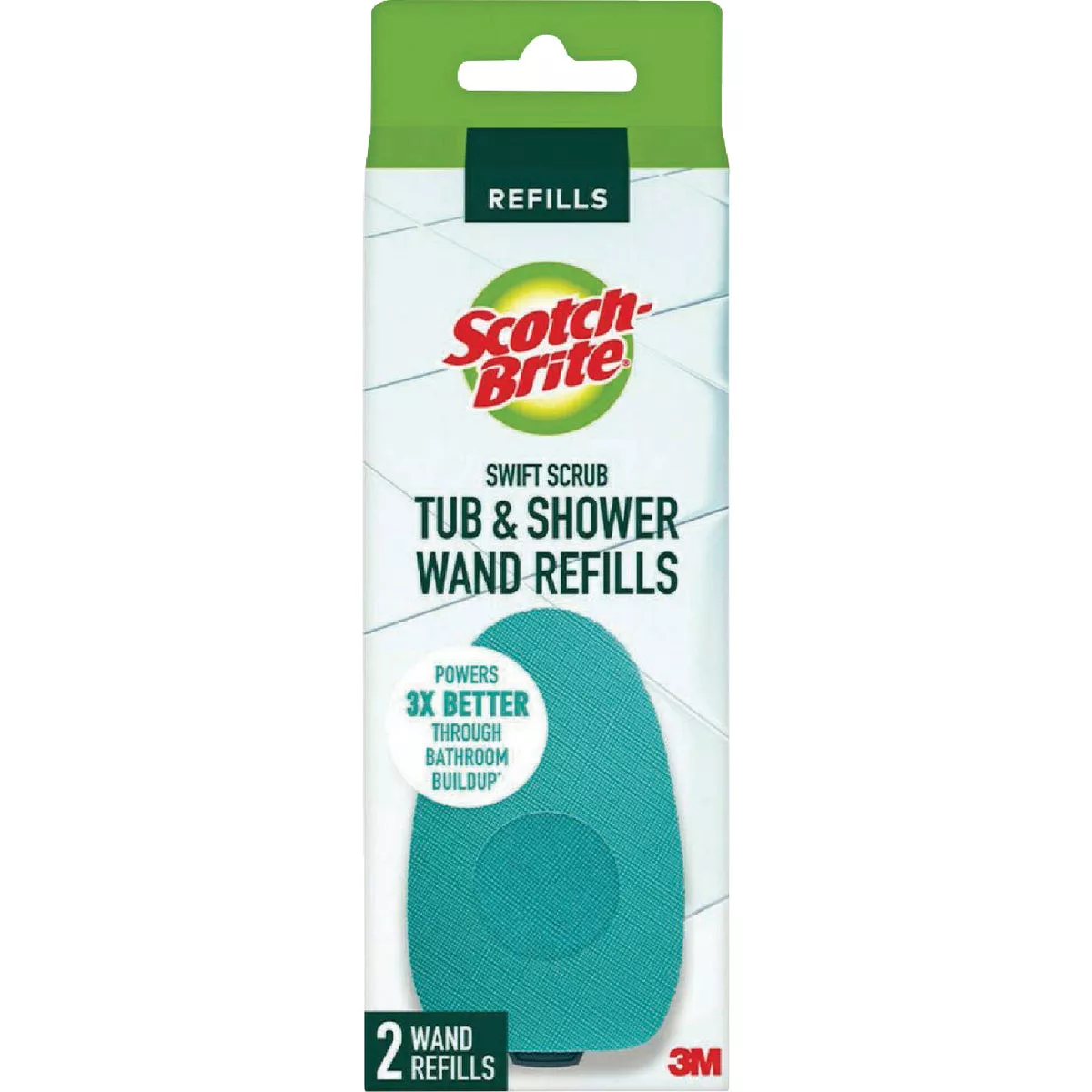 Scotch-Brite Swift Scrub Tub & Shower Wand Refills (2-Count)