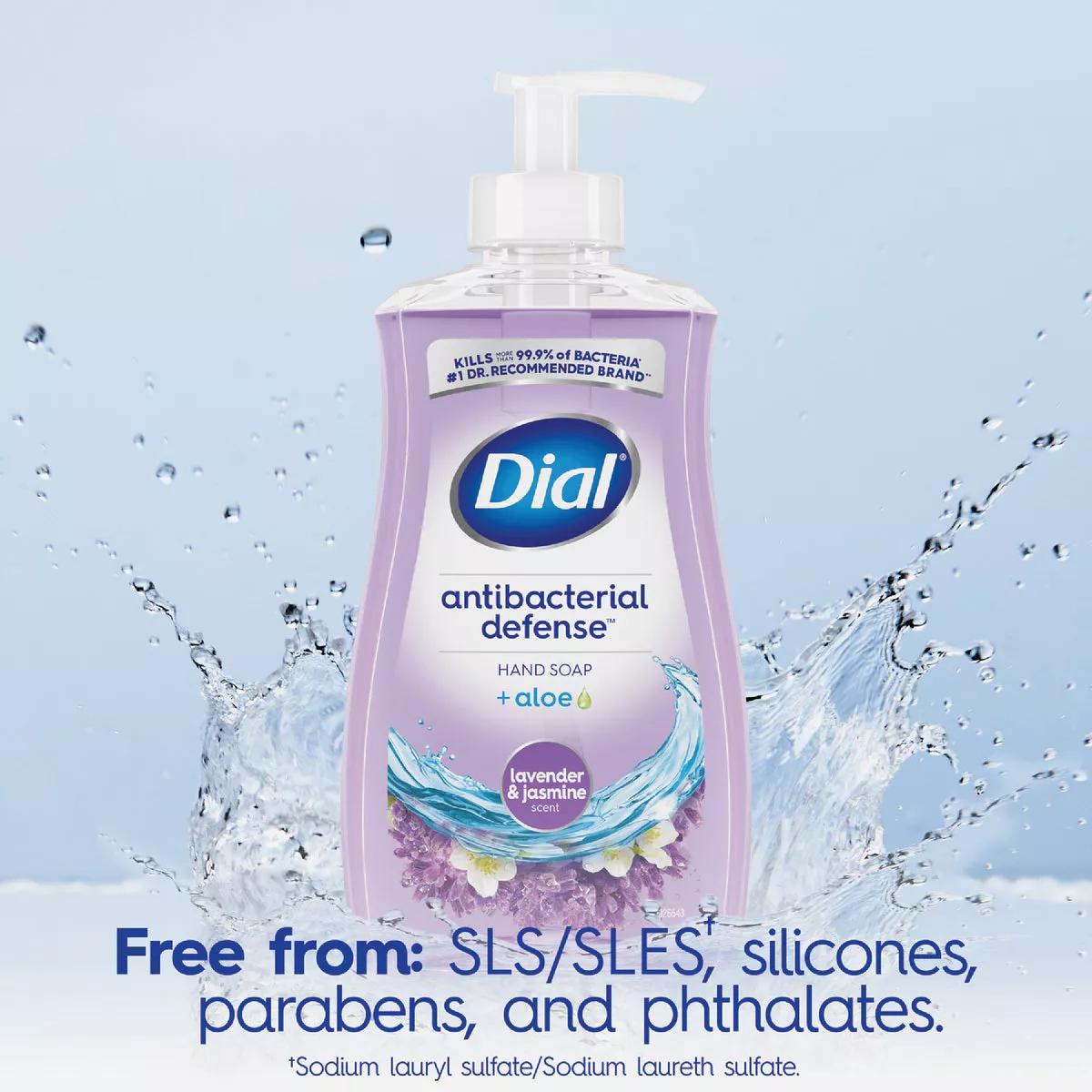 Dial Antibacterial Defense 11 Oz. Lavender & Jasmine Hydrating Liquid Hand Soap - photo 6
