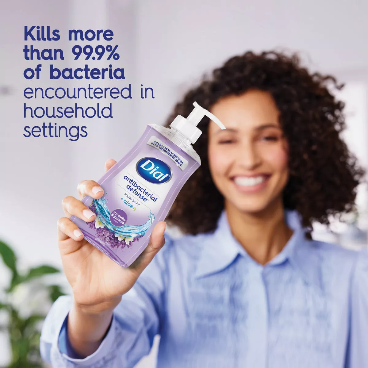 Dial Antibacterial Defense 11 Oz. Lavender & Jasmine Hydrating Liquid Hand Soap - photo 7