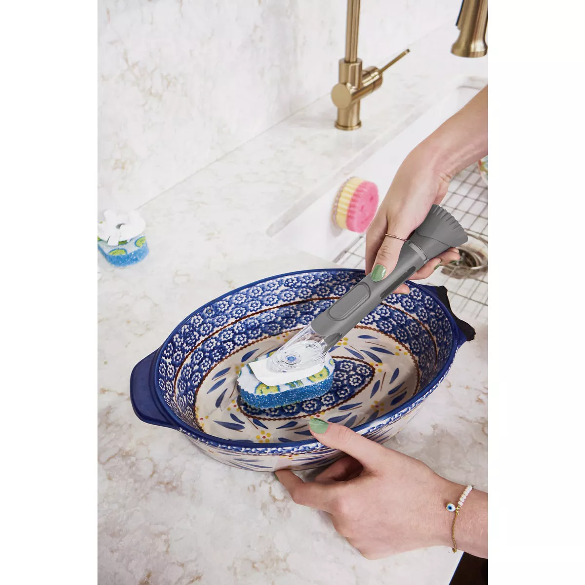 Scrub Daddy Dish Daddy Scour Head (2-Pack) - photo 5