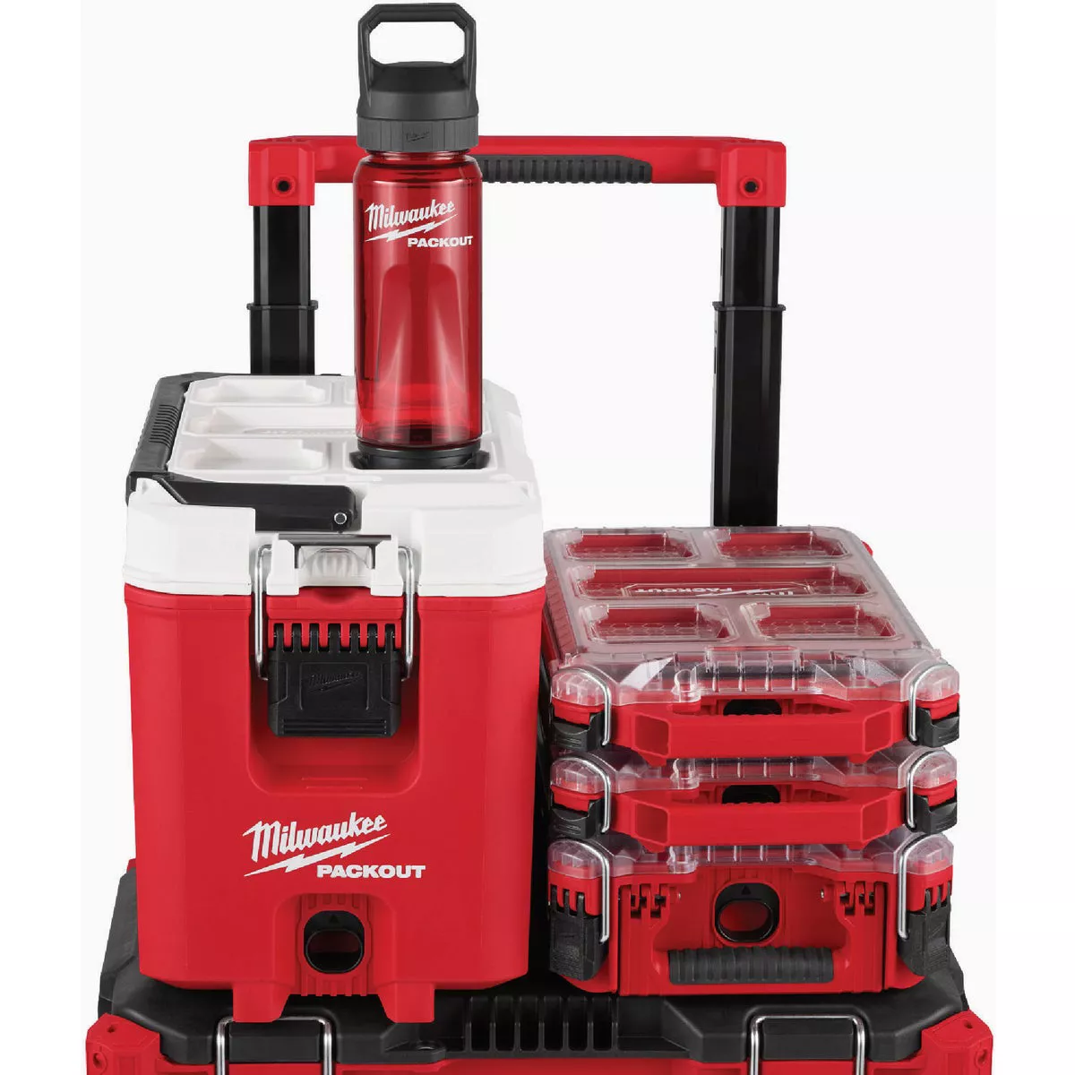 Milwaukee PACKOUT 25 Oz. Plastic Bottle with Chug Lid, Red - photo 5