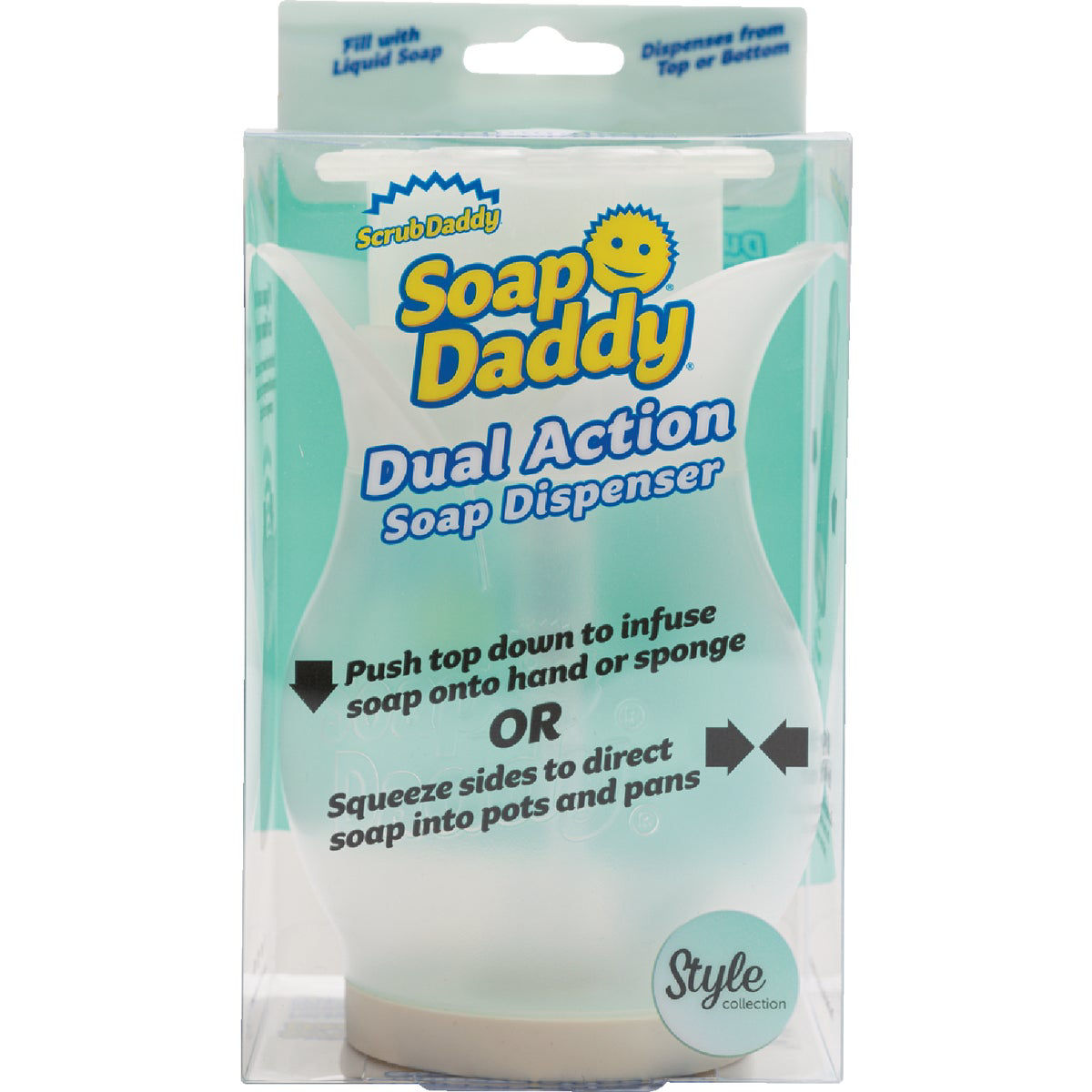 Scrub Daddy Scrub Daddy Dual Action Soap Dispenser (1-Count