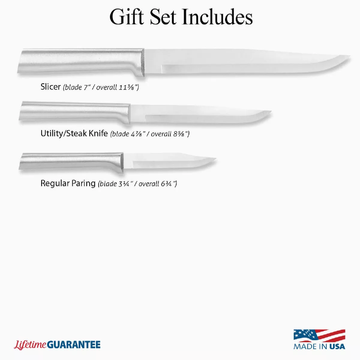 Rada Cutlery 3-Piece Housewarming Knife Set - photo 7