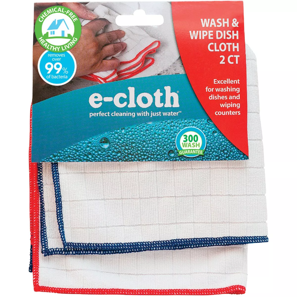 E-Cloth Wash & Wipe Dish Cloths (2 Count) - photo 2
