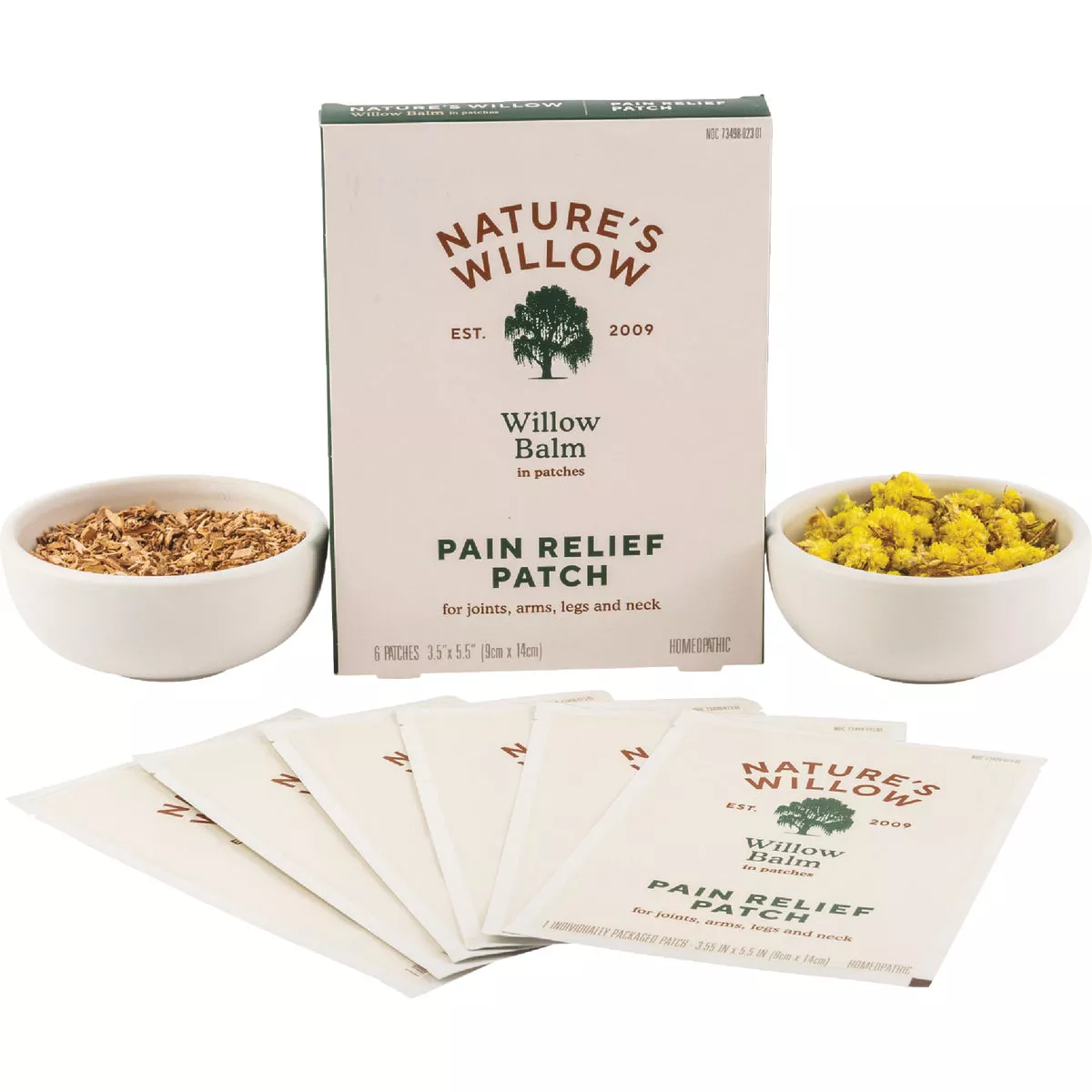 Nature's Willow Balm Pain Relief Patch (6-Count)
