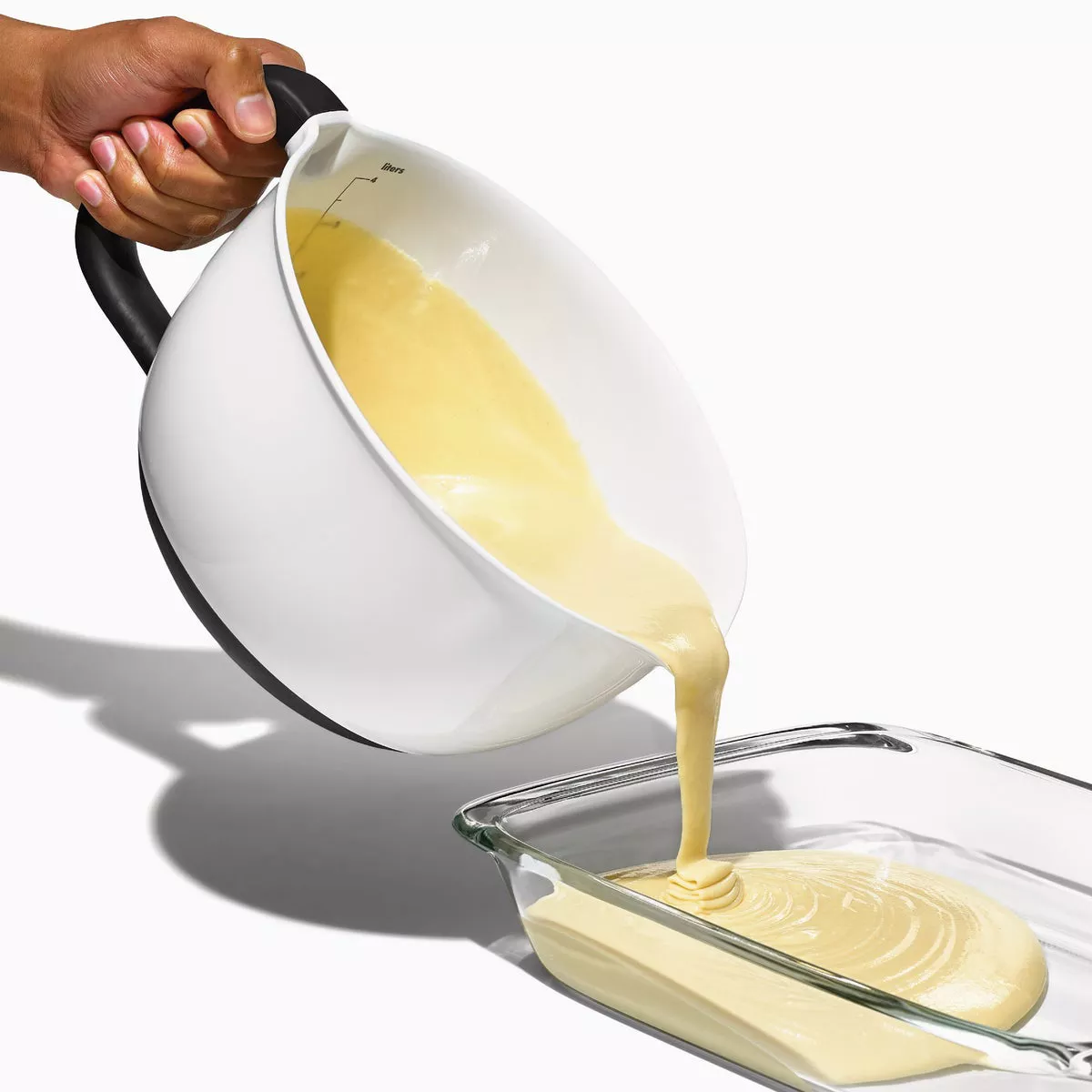 OXO Good Grips 4 Qt. Batter Mixing Bowl with Lid - photo 2
