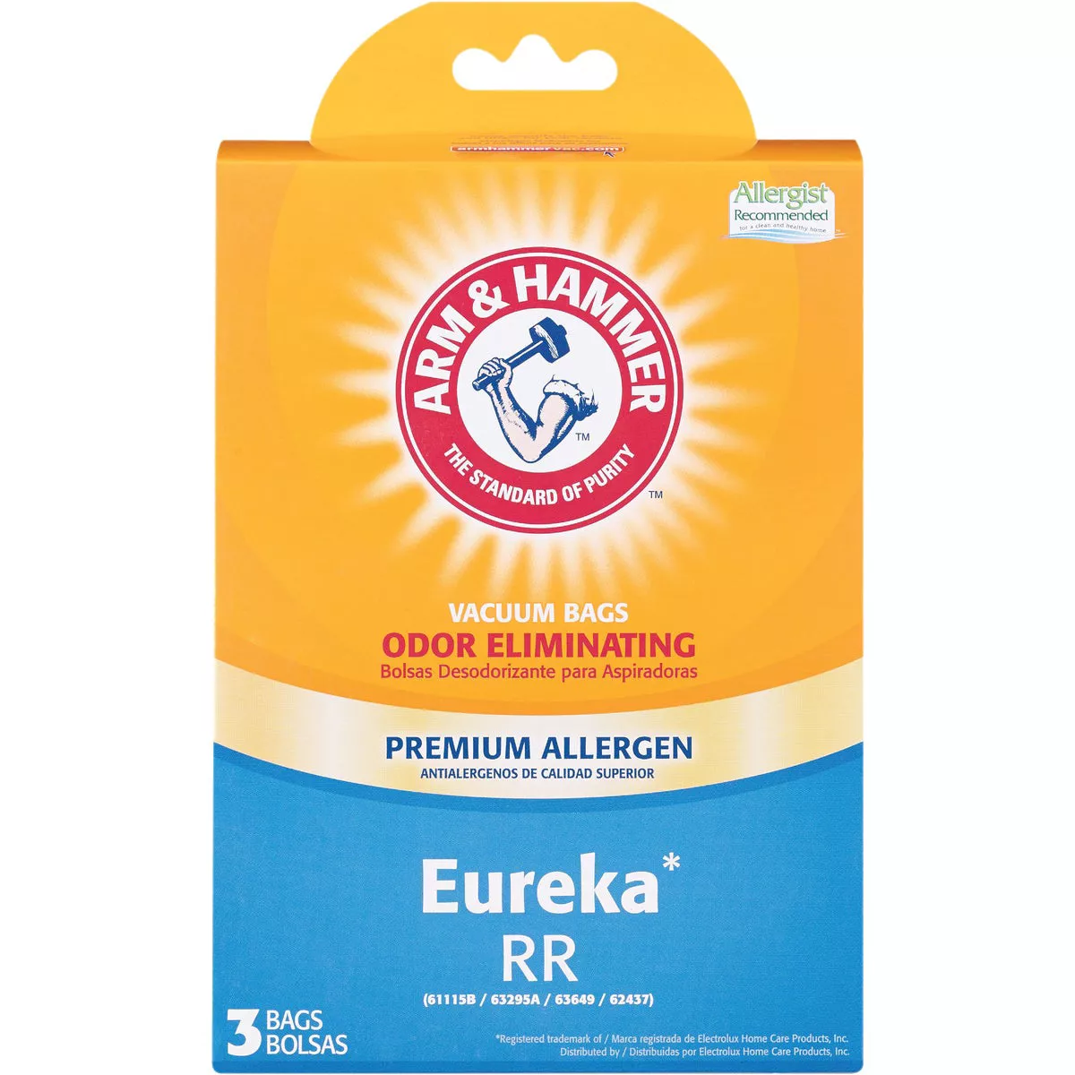 Arm & Hammer Eureka RR Vacuum Cleaner Bag (3-Pack) - photo 2