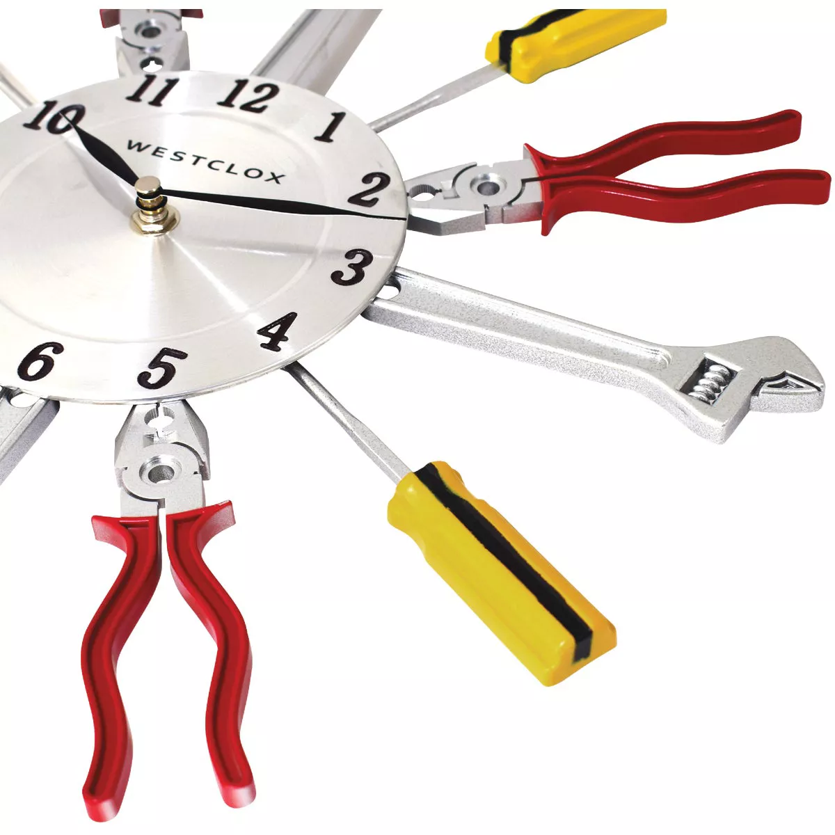 Westclox 14 In. Hand Tools Frame Wall Clock - photo 4