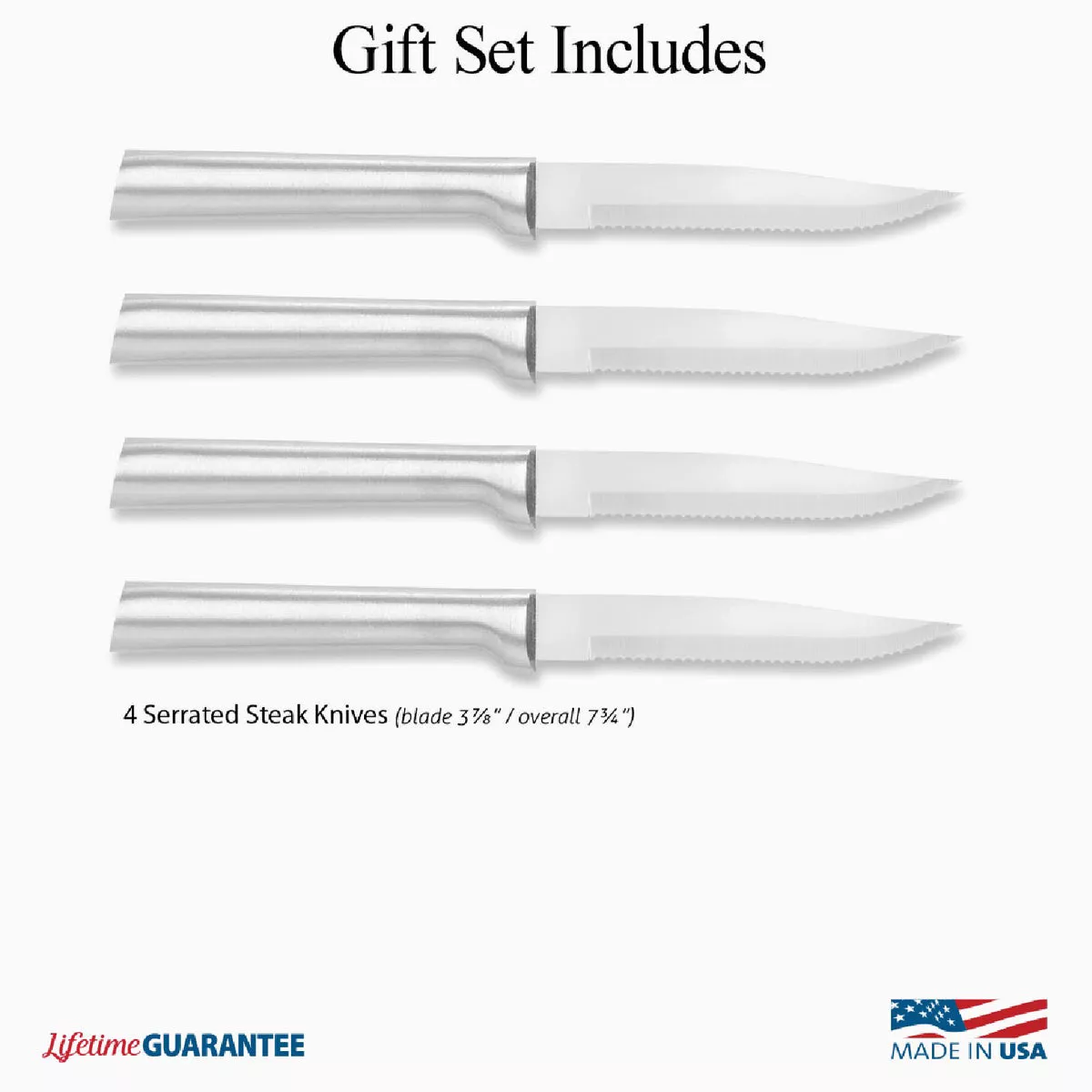 Rada Cutlery Serrated Steak Knife Set (4-Pack) - photo 5
