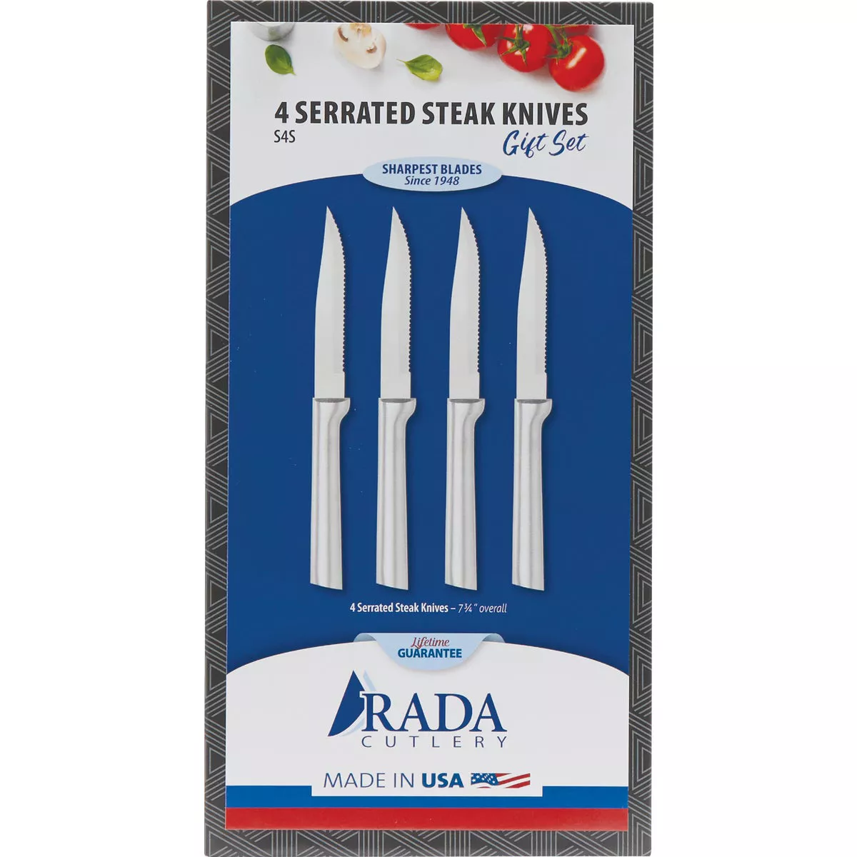 Rada Cutlery Serrated Steak Knife Set (4-Pack) - photo 2