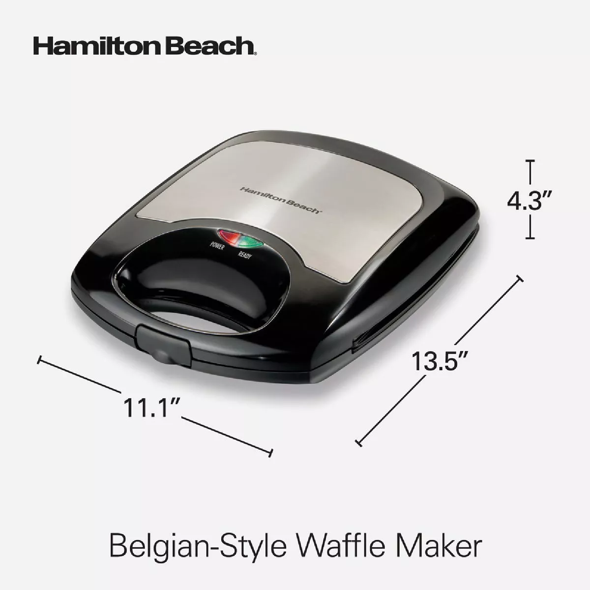 Hamilton Beach Belgian-Style Waffle Maker - photo 7