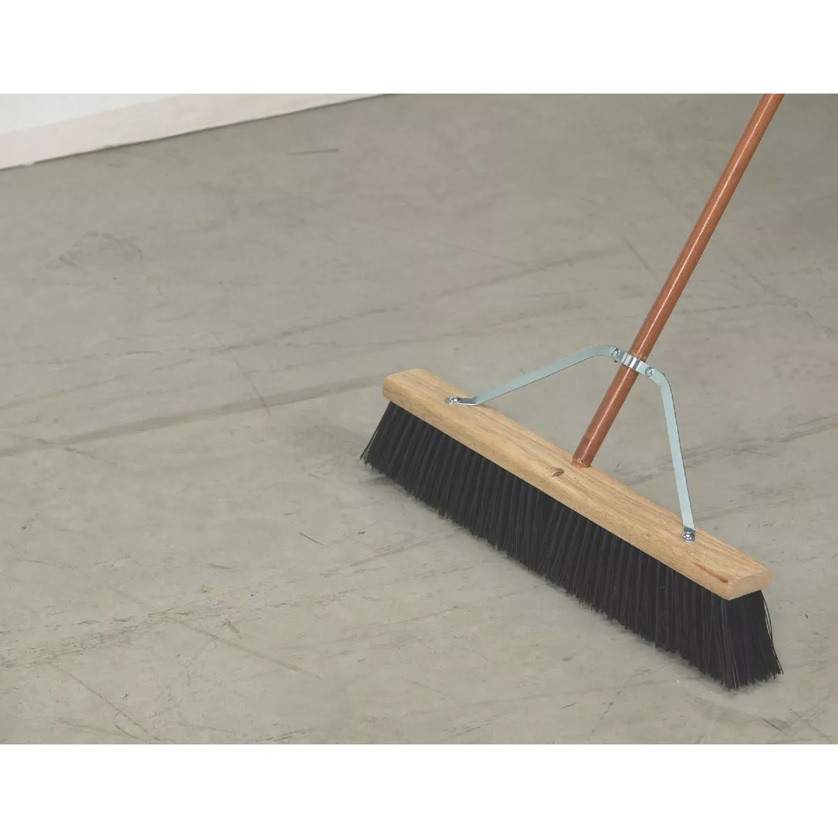 Do it Best 24 In. W. x 60 In. L. Wood Handle Garage Push Broom - photo 2