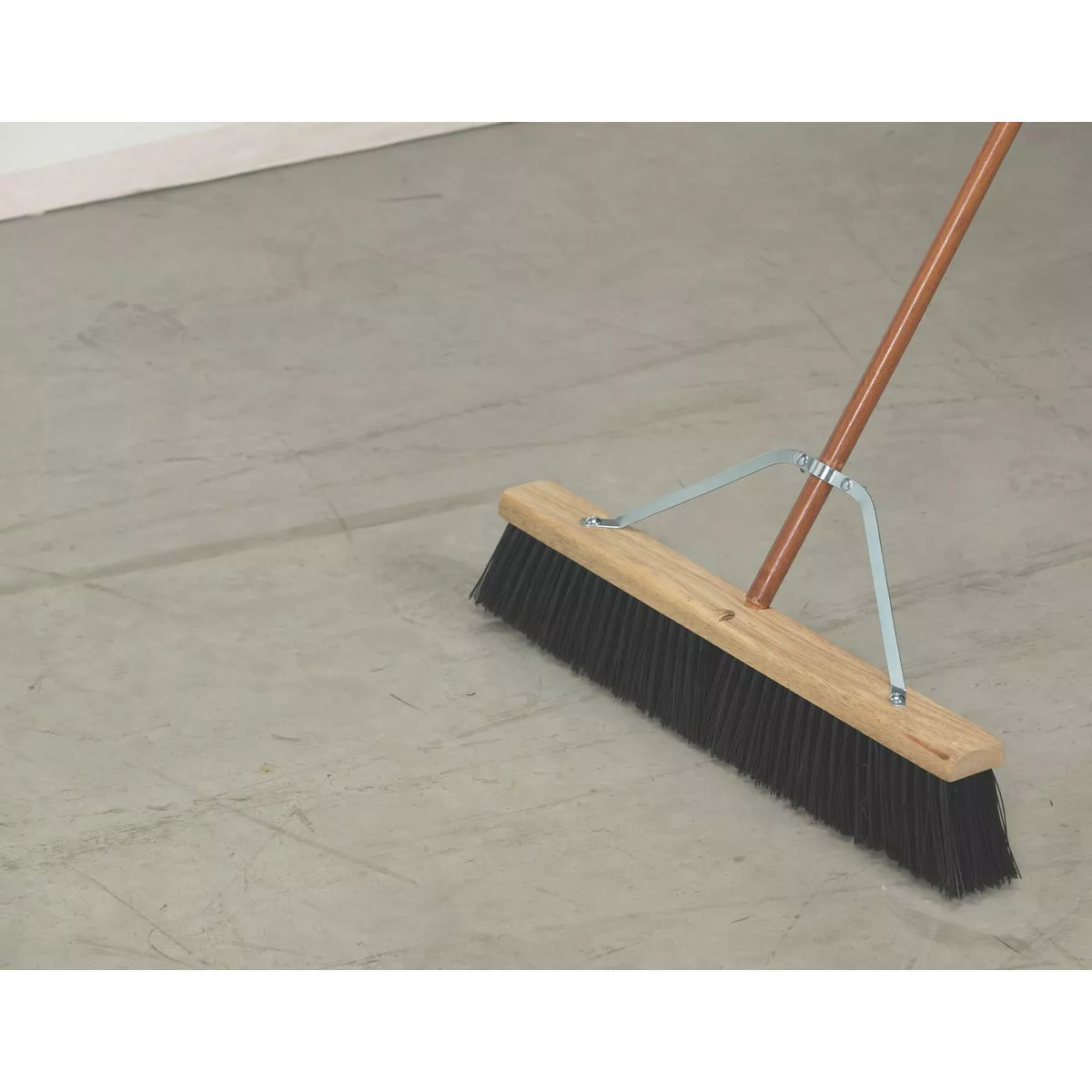 Do it Best 24 In. W. x 60 In. L. Wood Handle Garage Push Broom - photo 3