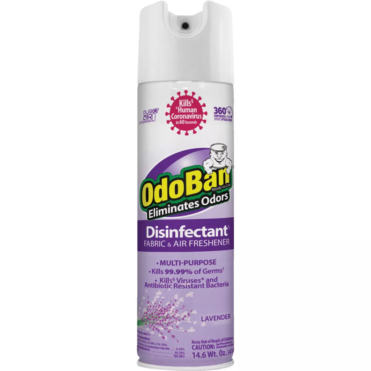 OdoBan 14 Oz. Lavender Fabric & Air Freshener